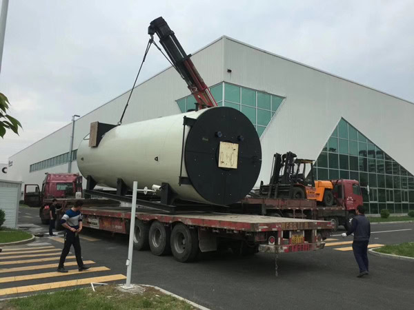 Shipping for oil(gas) thermal oil heater